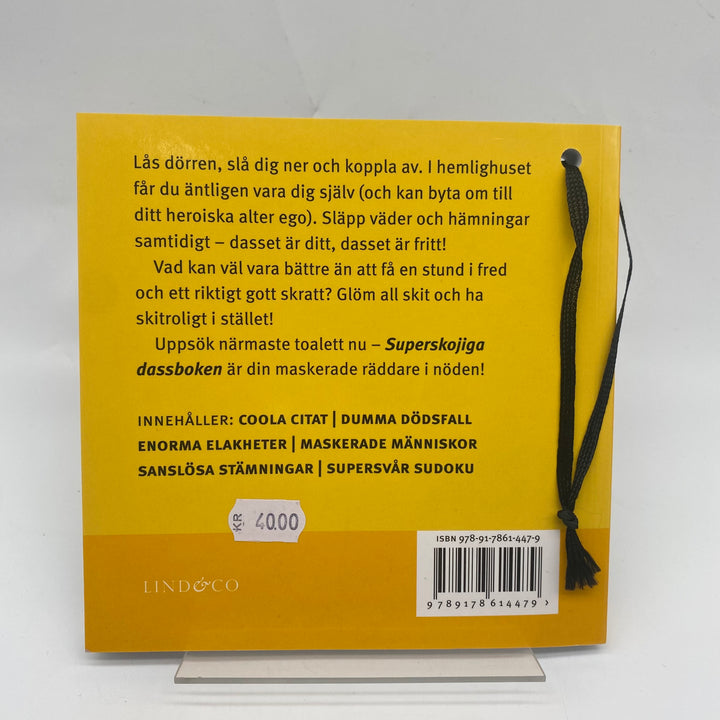 Superskojiga dassboken Lind & Co begagnad
