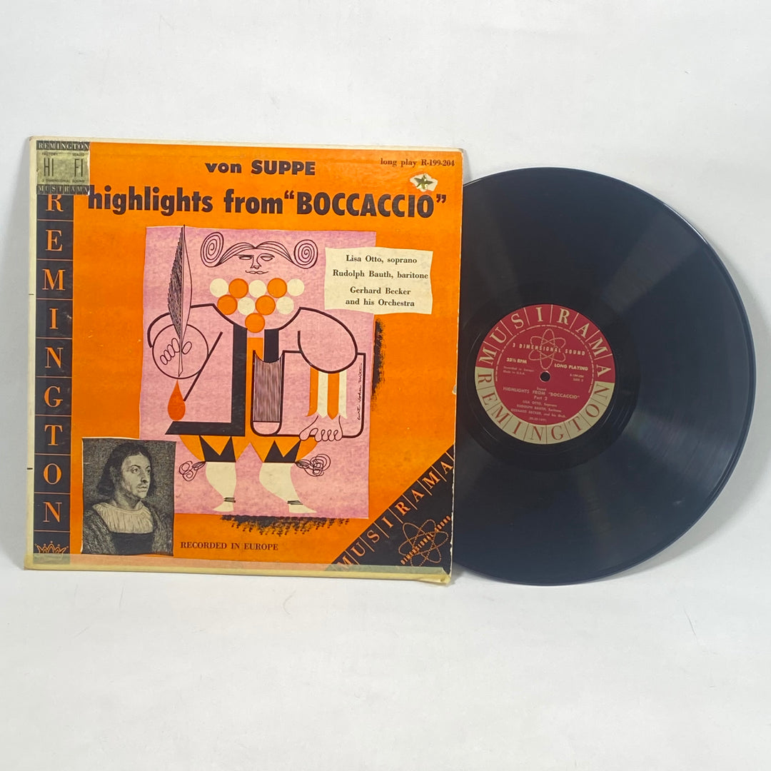 Samlarobjekt retro vinyl LP av von Suppé