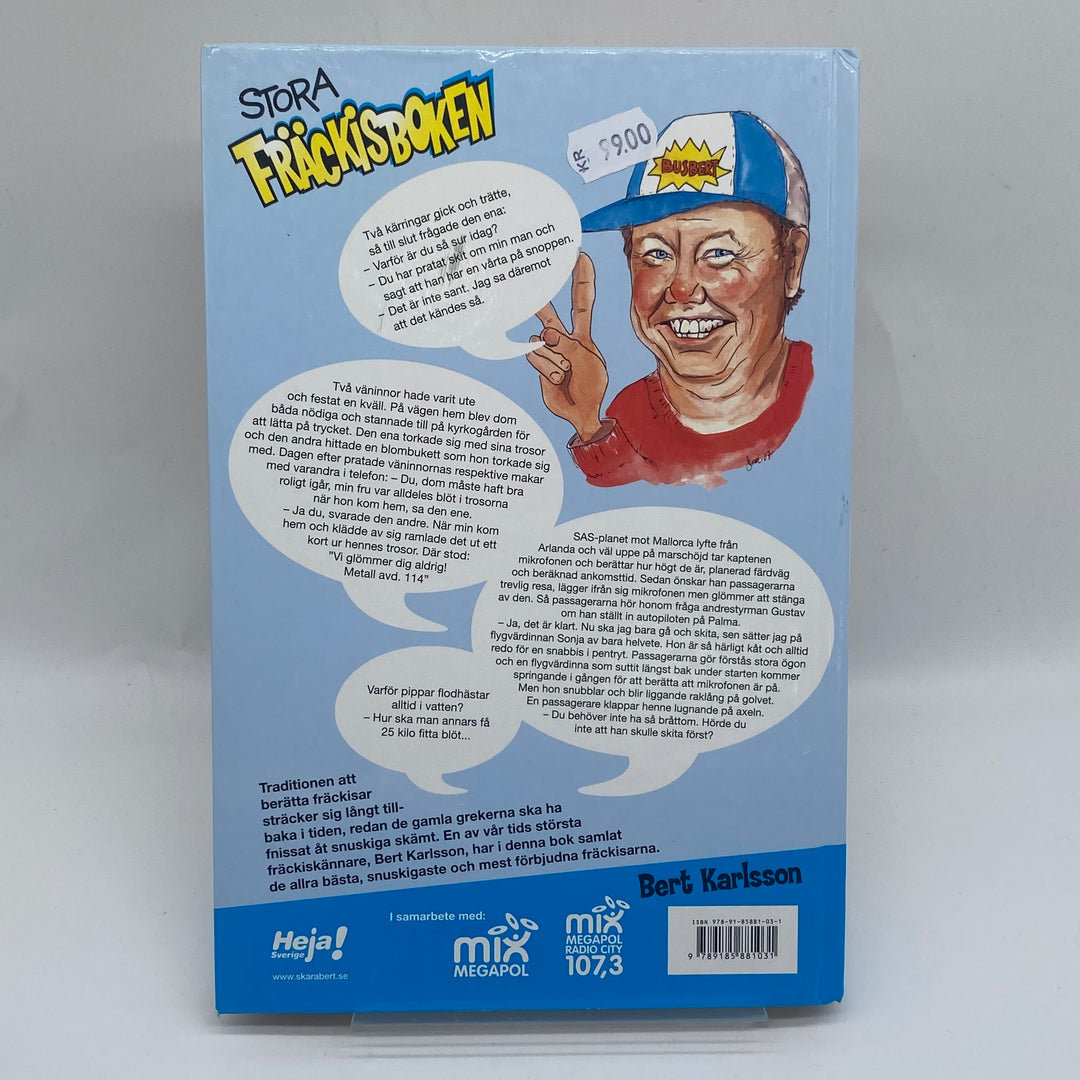 Stora Fräckisboken Retro Humor av Bert Karlsson