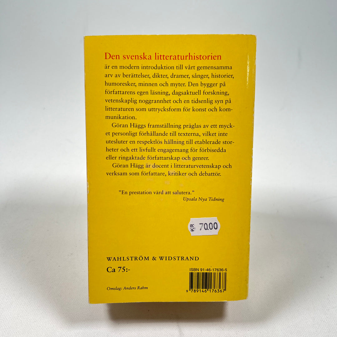Den Svenska Litteraturhistorien av Göran Hägg"