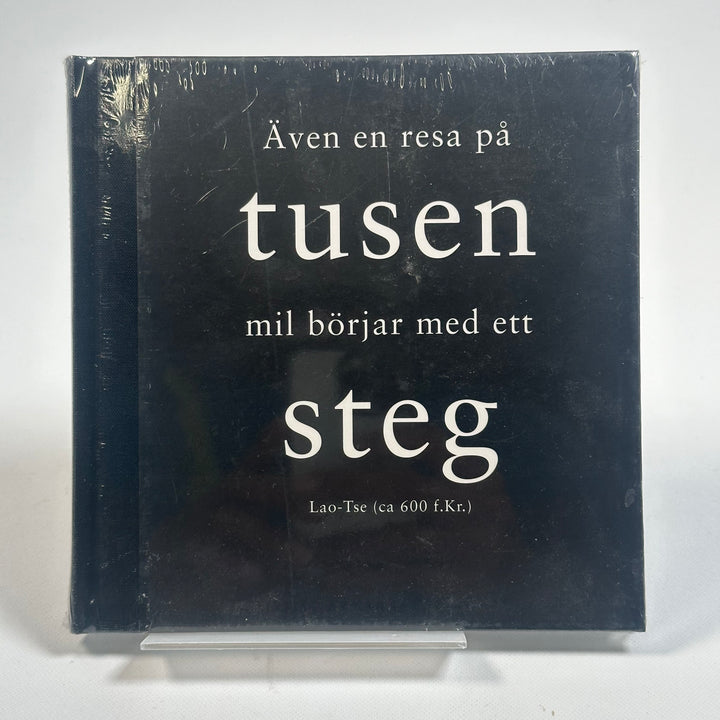 Även en resa på tusen mil börjar med ett steg