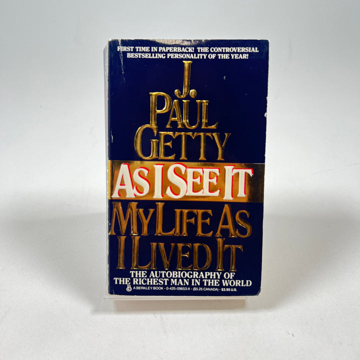J. Paul Gettys Autobiografi - En Levande Legende"