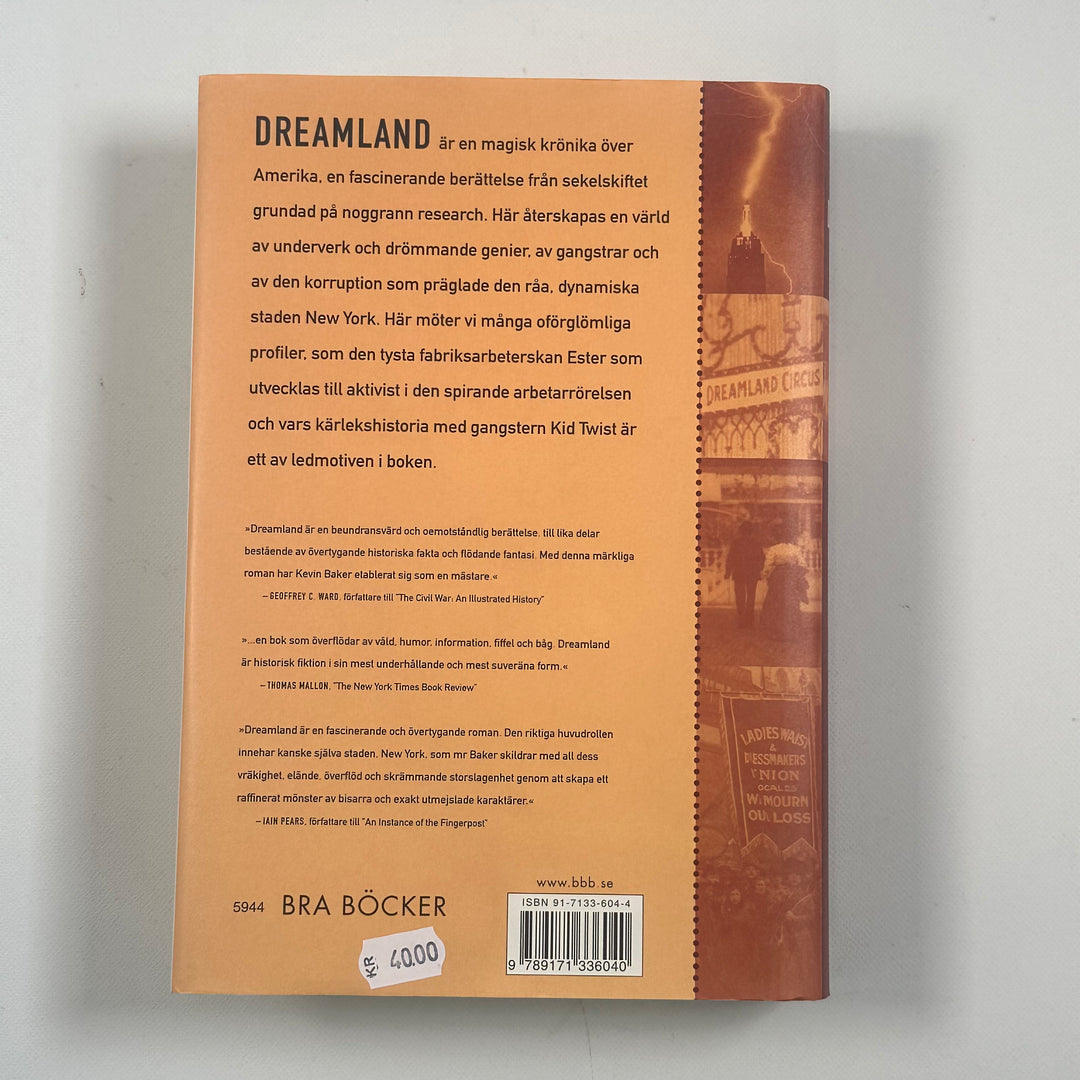 Dreamland av Kevin Baker