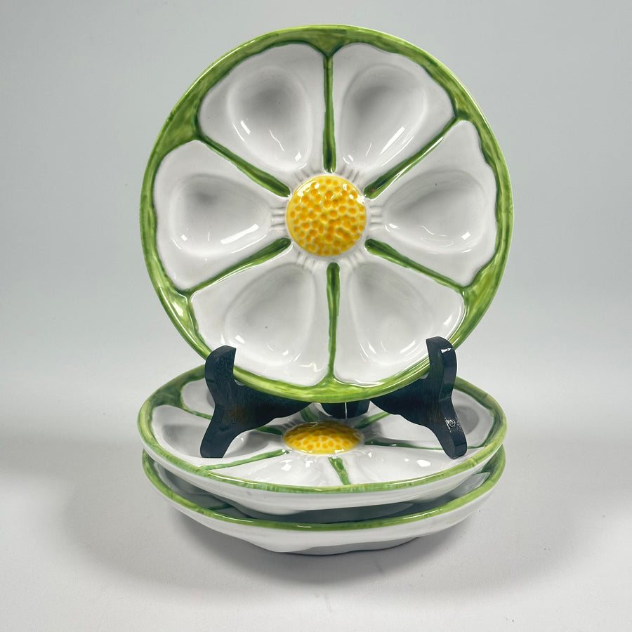 Kreativ Blomformad Liten Serveringsfat Set