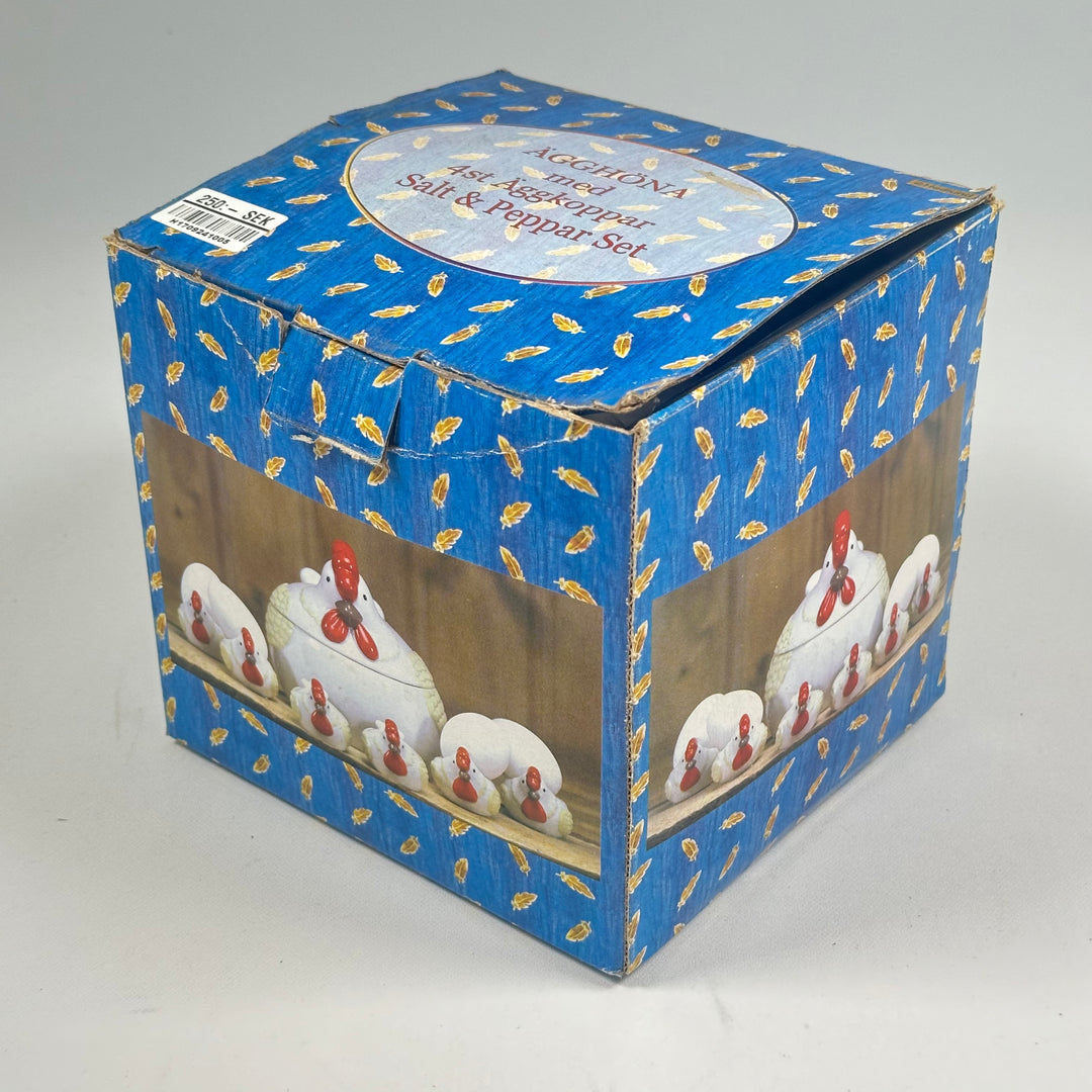 Charmigt Hönskärl med Matchande Salt- och Pepparkar