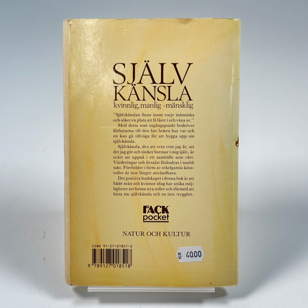 Självkänsla: Kvinnlig, manlig - mänsklig