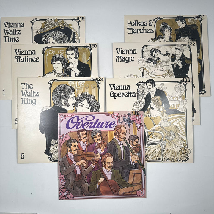Samling av klassiska musikinspelningar från Wien