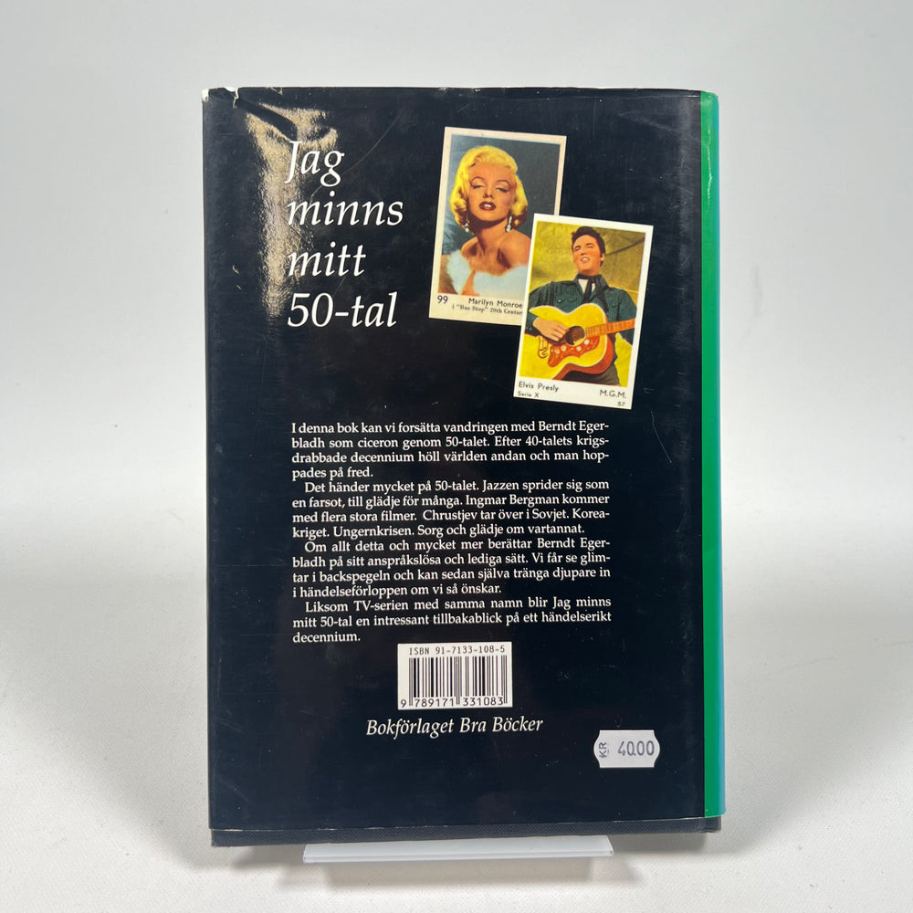Nostalgiskt Dekad från 50-talets Sverige