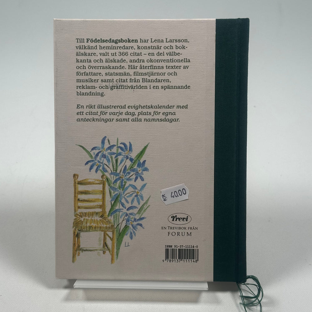 Lena Larsson: Födelsedagsboken - Vacker och inspirerande