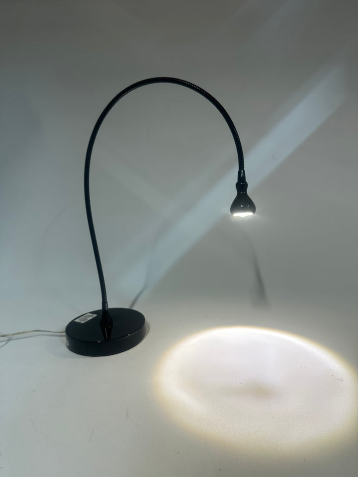 Svart Flexibel Bordslampa med LED