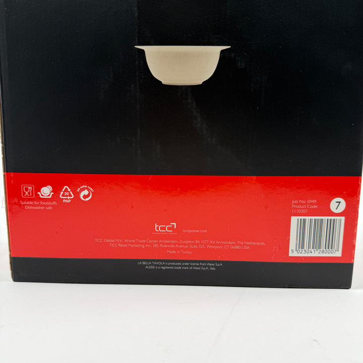 Alessi serveringsskål retro design av Enzo Mari