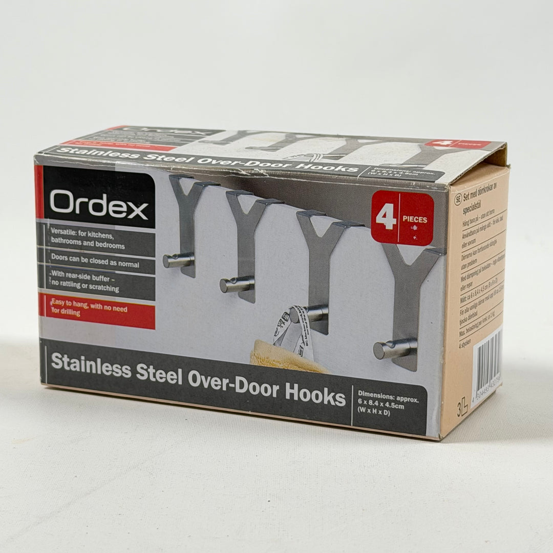 Ordex rostfria dörrkrokar modern design