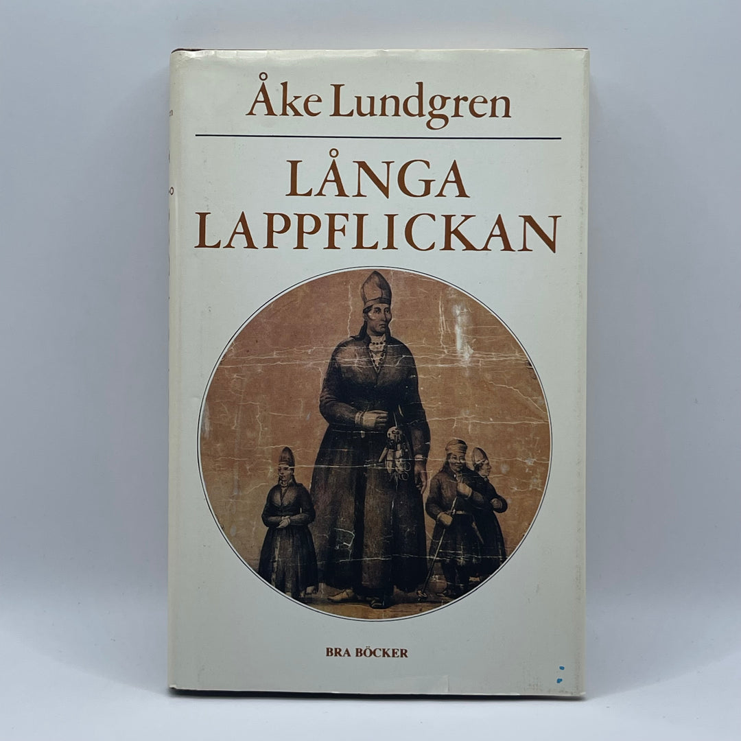 Långa lappflickan retro bok av Åke Lundgren