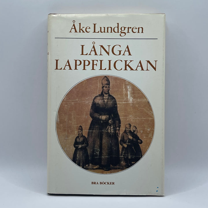 Långa lappflickan retro bok av Åke Lundgren