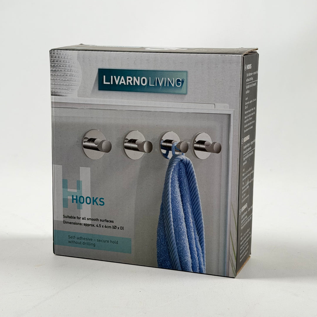 Självhäftande metallkrokar från Livarno Living