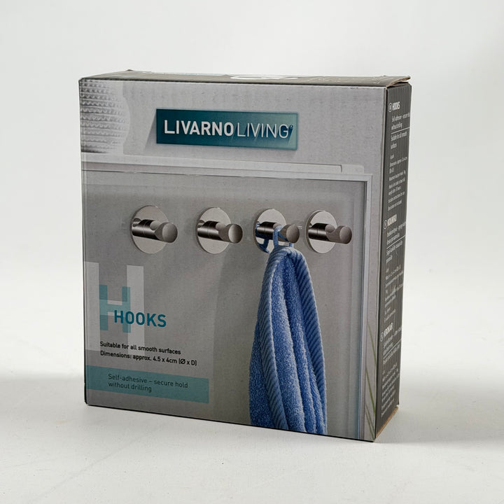 Självhäftande metallkrokar från Livarno Living