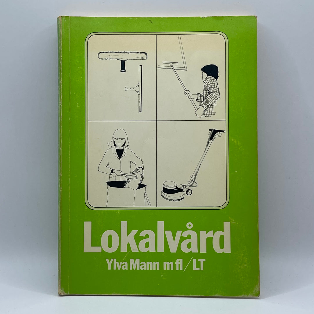 Retro bok Lokalvård av Ylva Mann