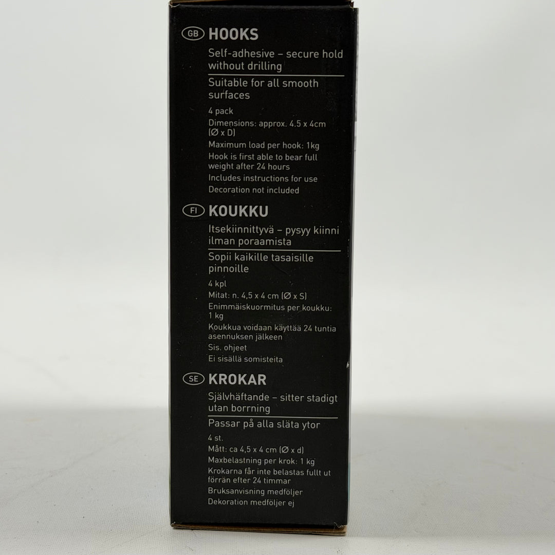 Självhäftande metallkrokar från Livarno Living