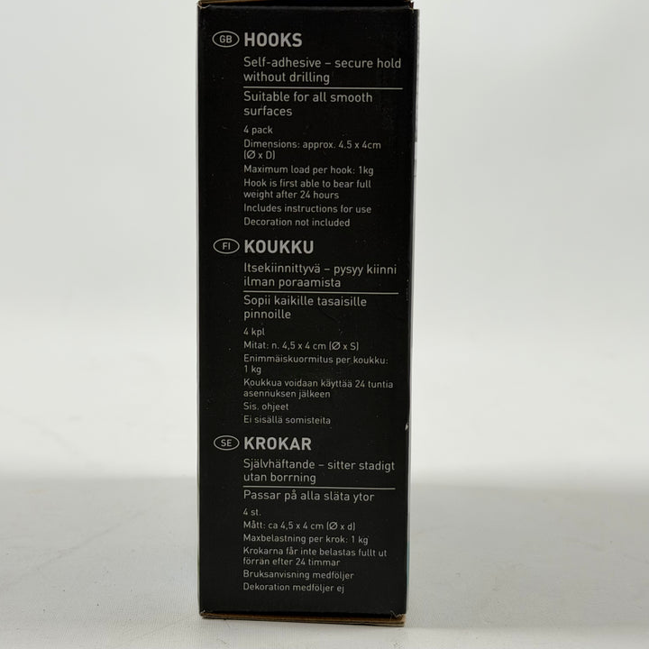 Självhäftande metallkrokar från Livarno Living