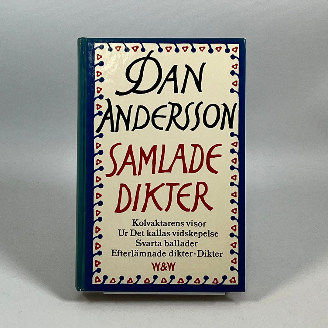 Dan Andersson Samlade Dikter - Klassisk Svensk Poesi - Homy Secondhand Online