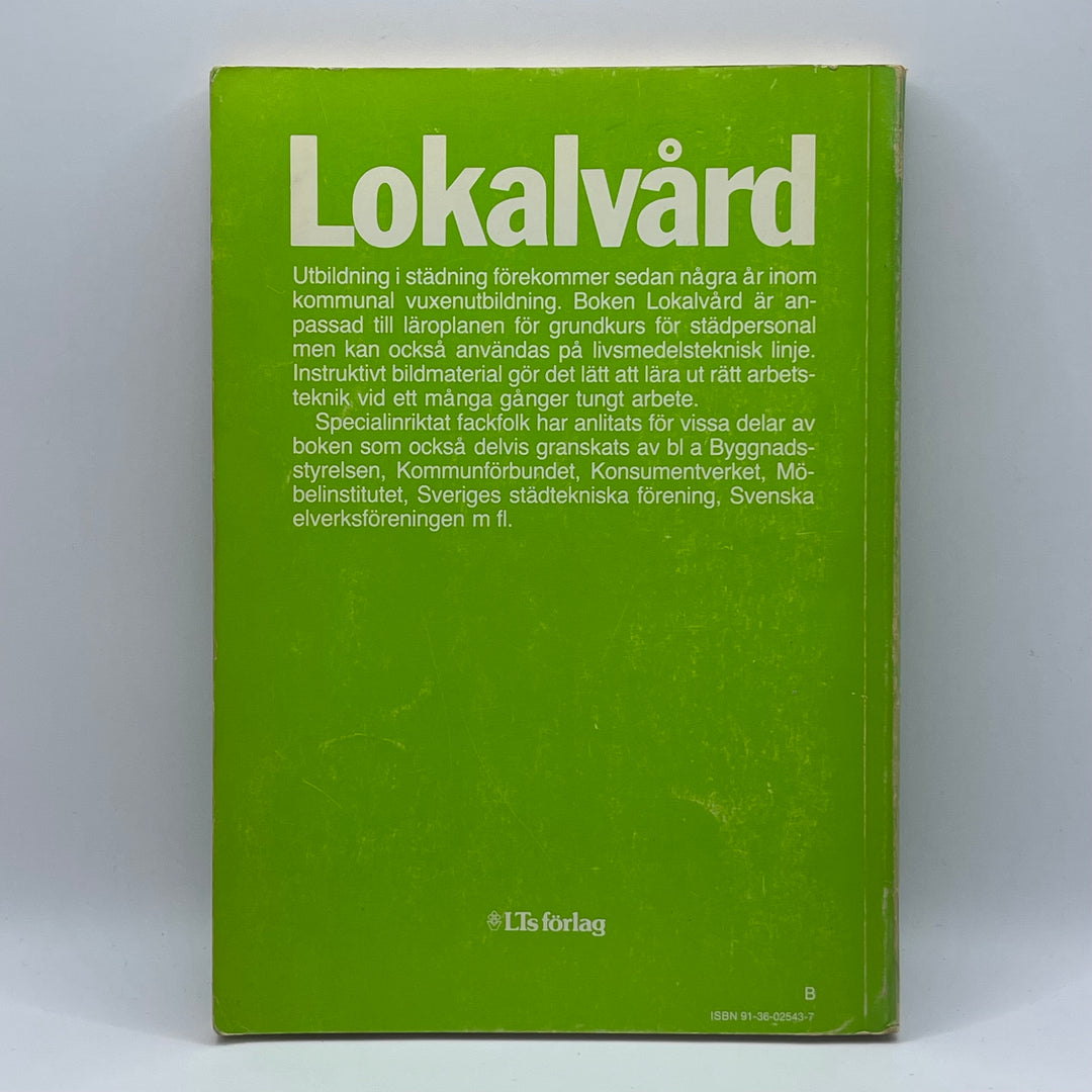 Retro bok Lokalvård av Ylva Mann