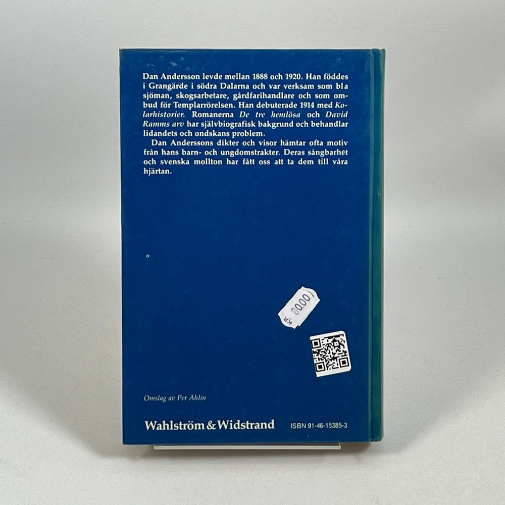 Dan Andersson Samlade Dikter - Klassisk Svensk Poesi - Homy Secondhand Online