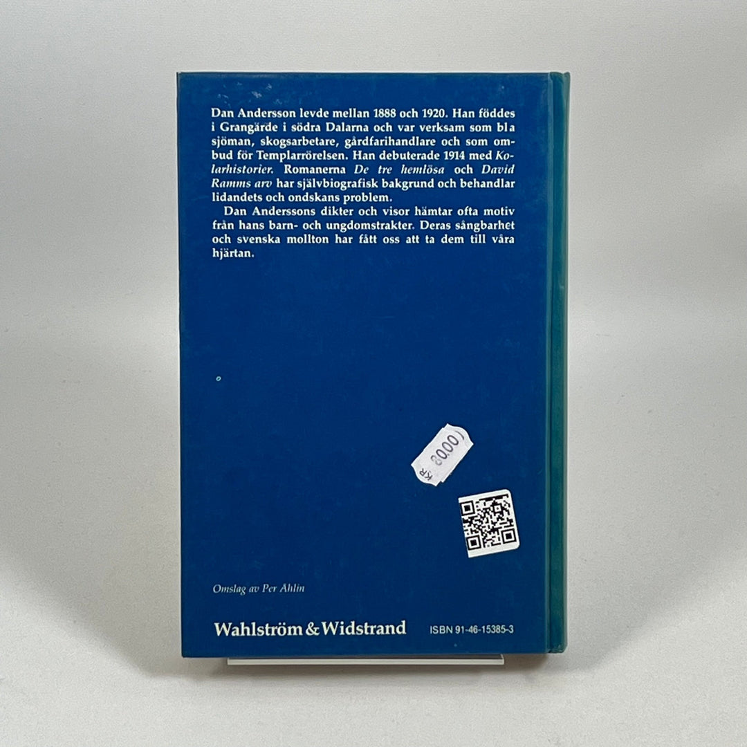 Dan Andersson Samlade Dikter - Klassisk Svensk Poesi - Homy Secondhand Online