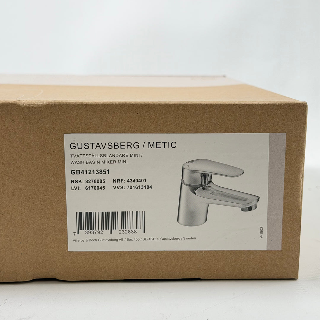 Gustavsberg Metic Mini Krom Tvättställsblandare