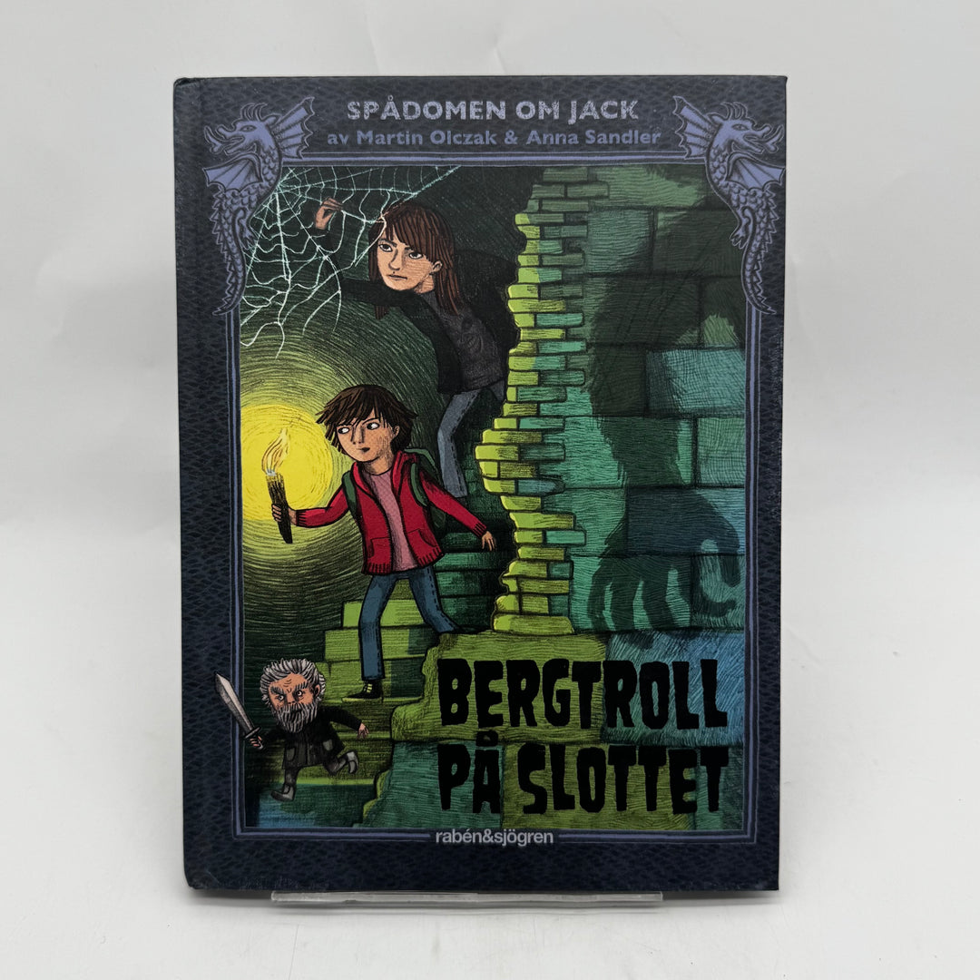 Barnbok Bergtroll på slottet Spådomen om Jack