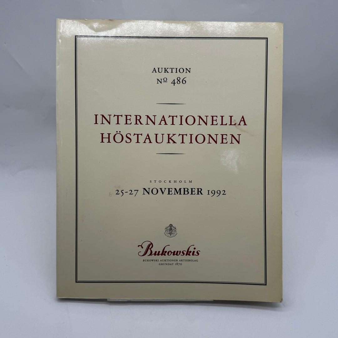 Bukowskis auktionskatalog internationella höstauktionen 1992