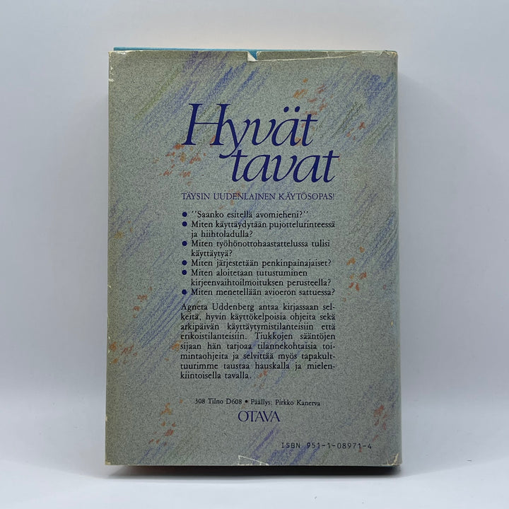 Hyvät tavat av Agneta Uddenberg
