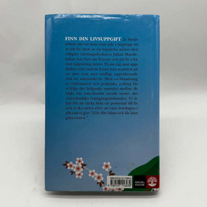 Finn din livsuppgift Robin Sharma inbunden bok