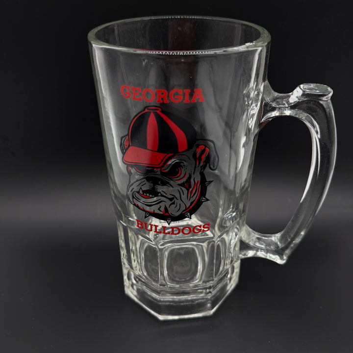 Samlarvänlig ölsejdel med Georgia Bulldogs-emblem