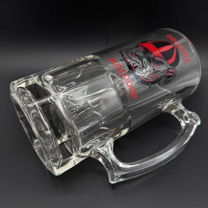 Samlarvänlig ölsejdel med Georgia Bulldogs-emblem