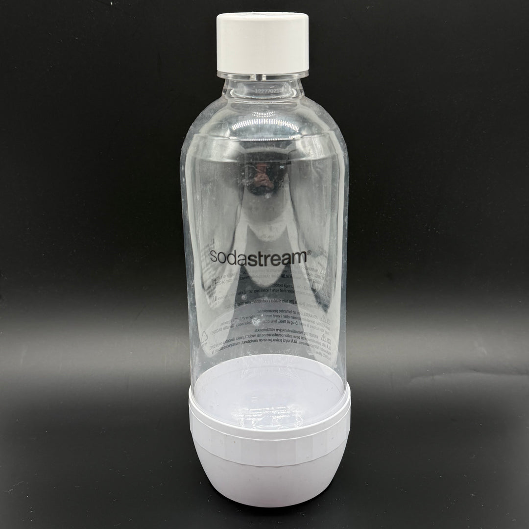 SodaStream Flaska 1 Liter - Transparent & Vit