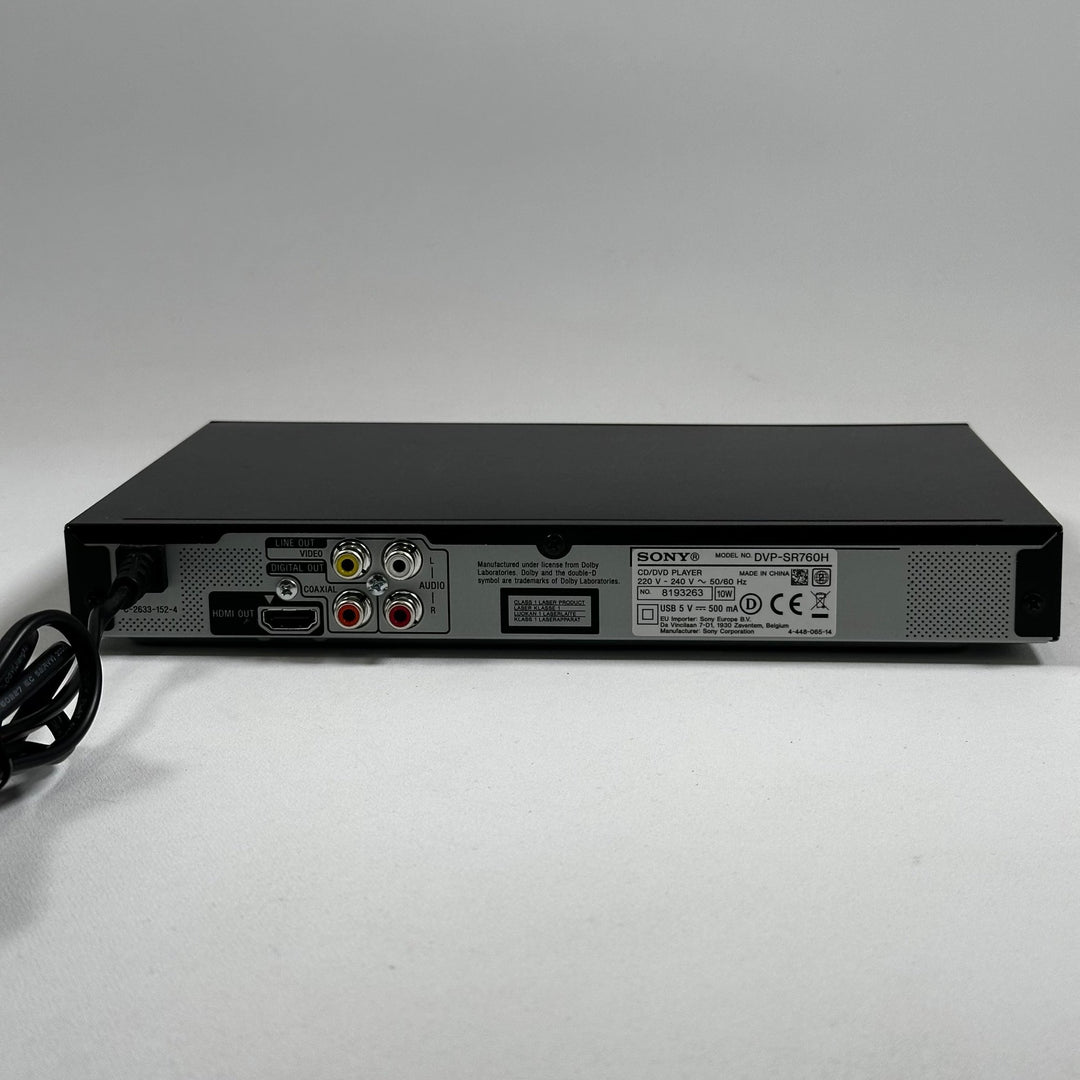 Sony DVD - spelare med HDMI svart - Homy Secondhand Online