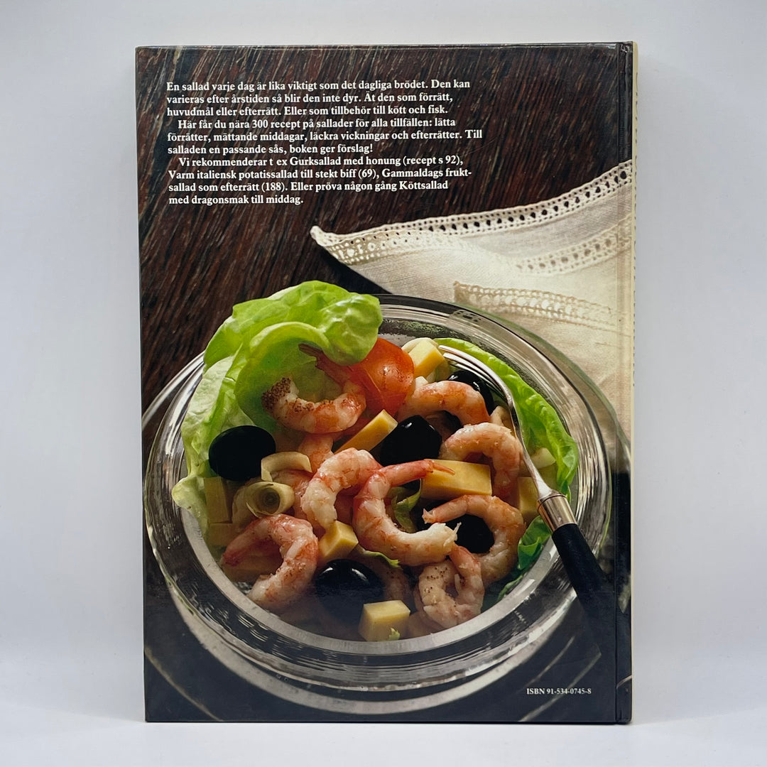 Stora boken om sallader begagnad bok