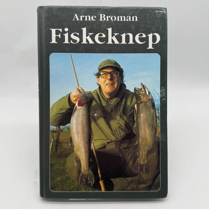 Fiskeknep bok Arne Broman retro sportfiske