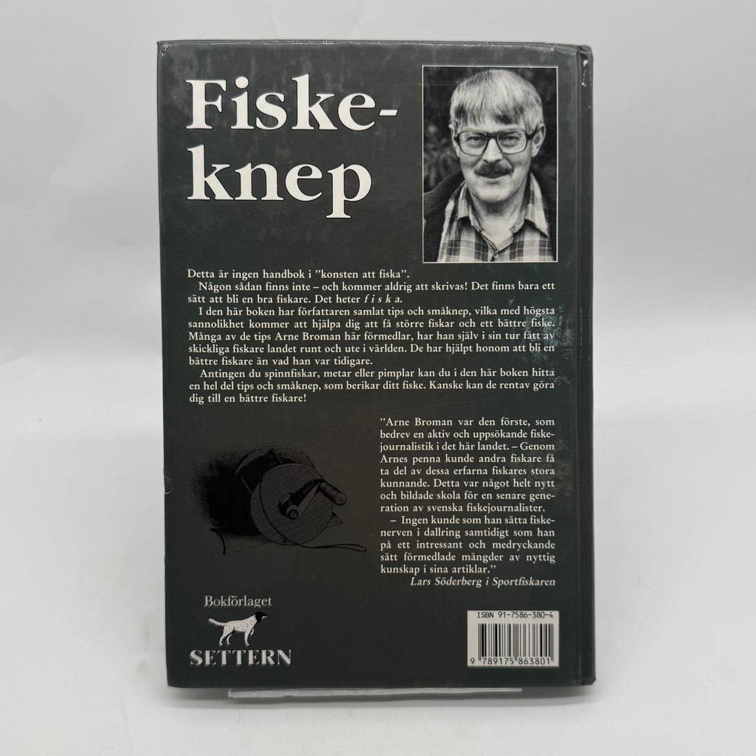 Fiskeknep bok Arne Broman retro sportfiske
