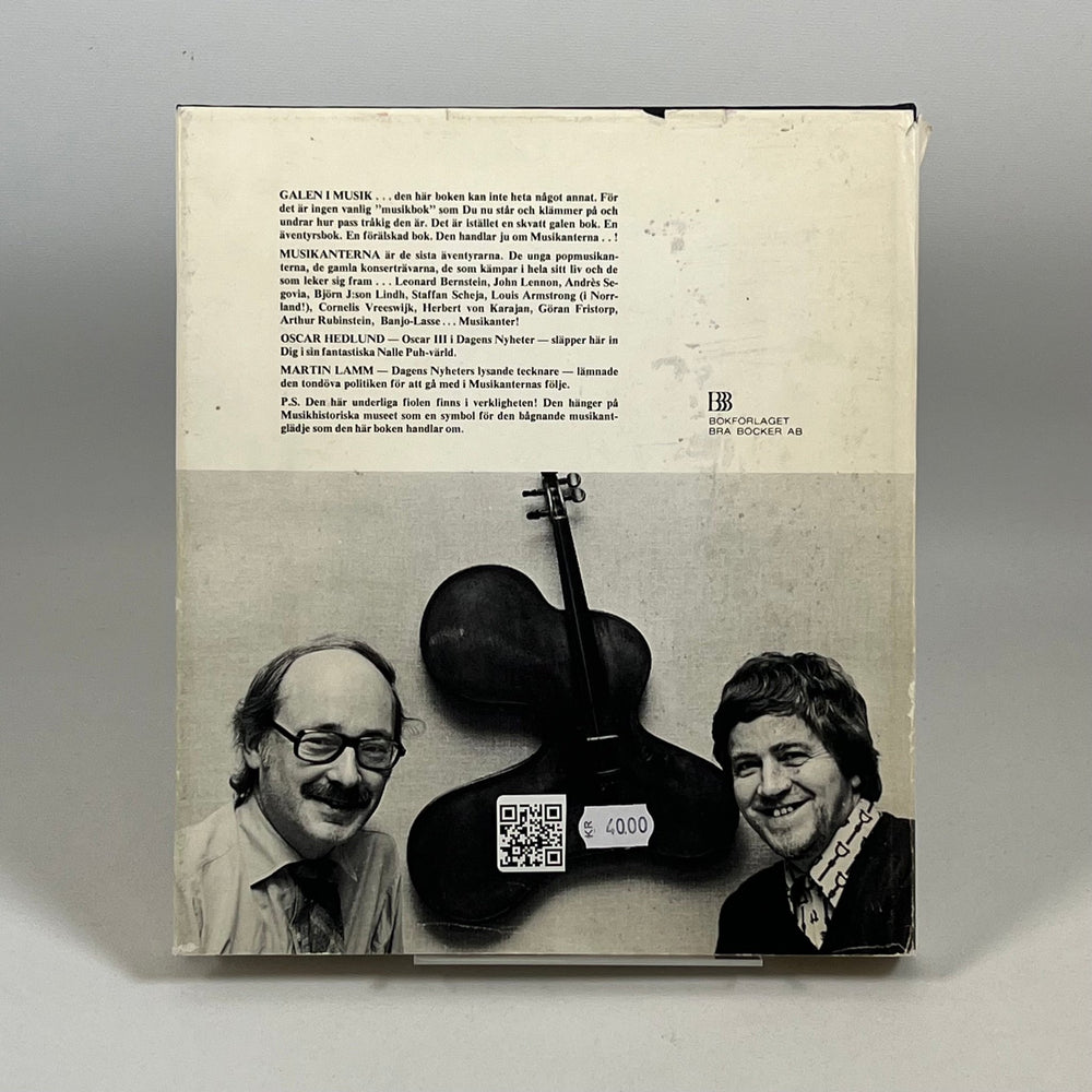 Oscar Hedlund - Galen i Musik, Illustrerad Berättelse - Homy Secondhand Online