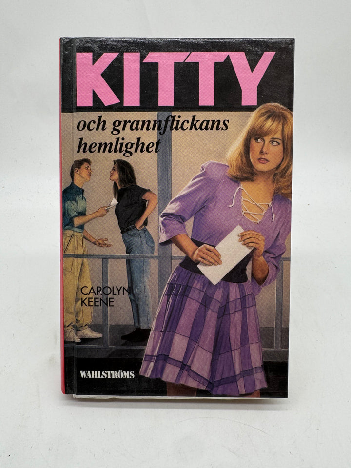 Retro ungdomsbok Kitty och grannflickans hemlighet