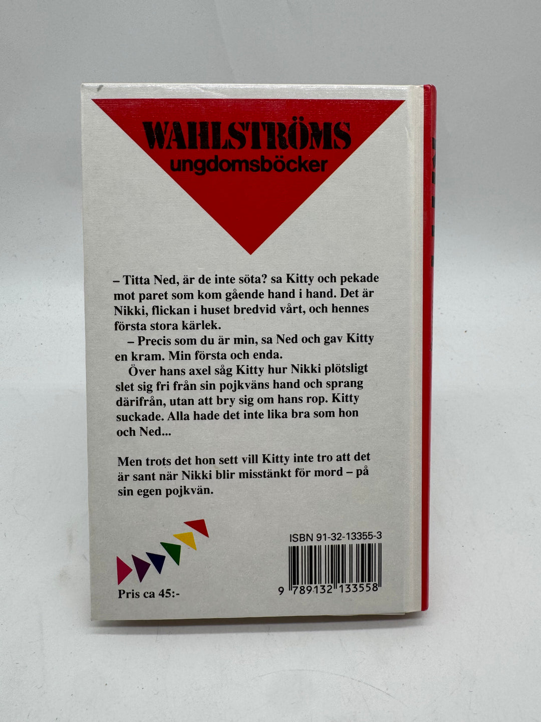 Retro ungdomsbok Kitty och grannflickans hemlighet