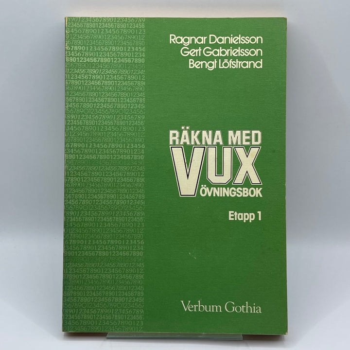 Räkna med VUX matematikbok för vuxna