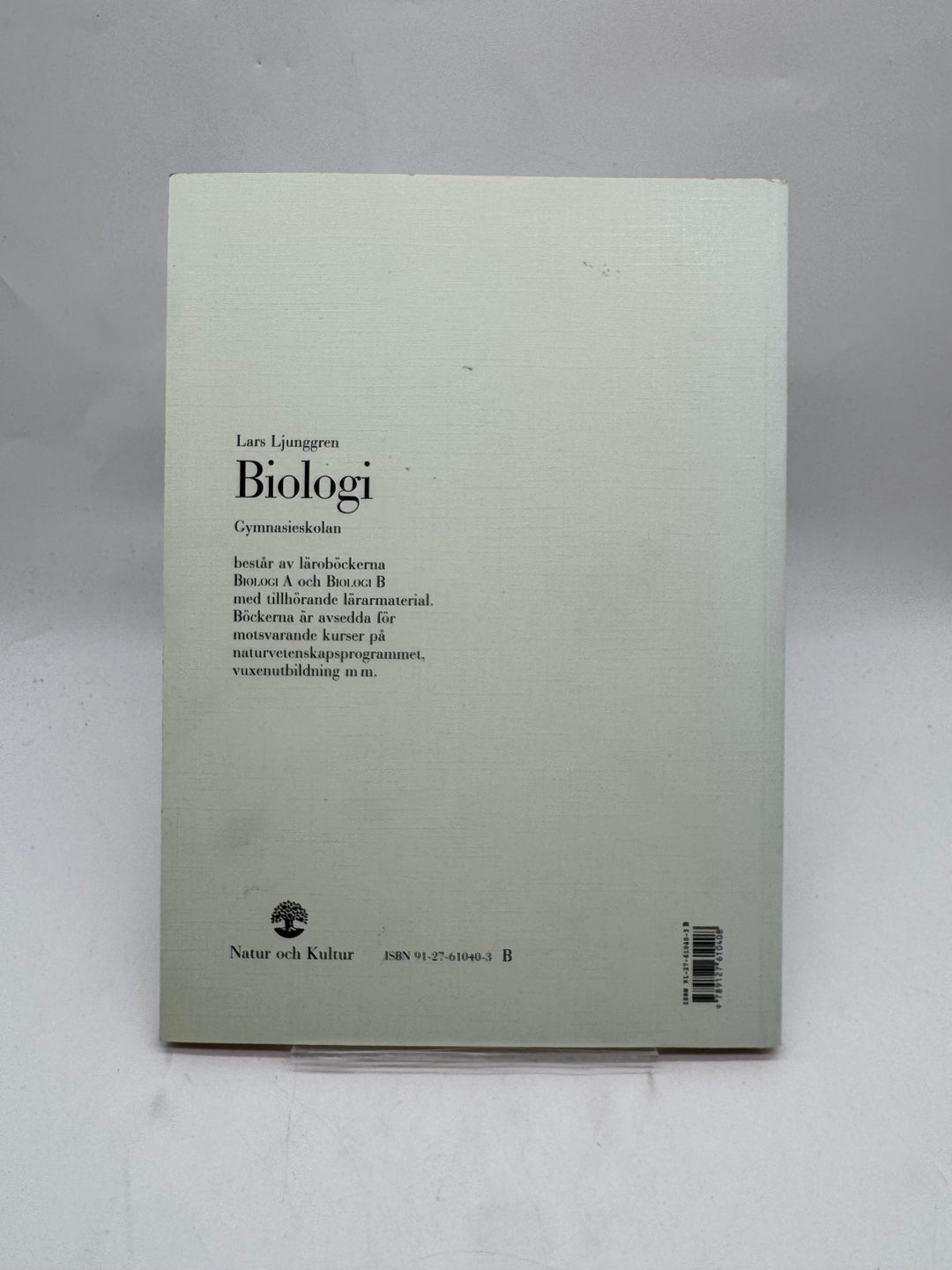 Biologi A lärobok gymnasiet Natur och Kultur