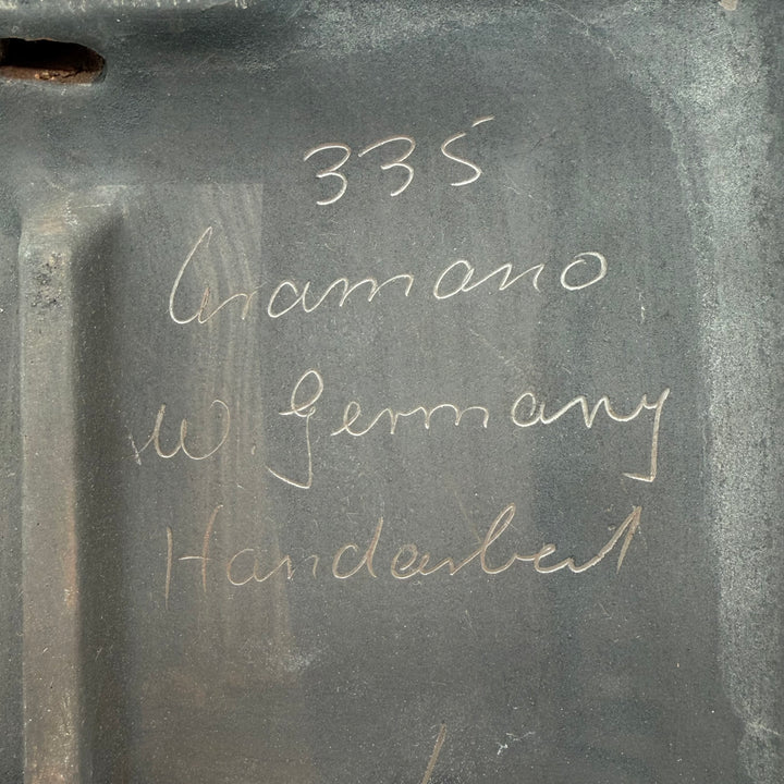 Retro keramikplatta uggla Gramano West Germany