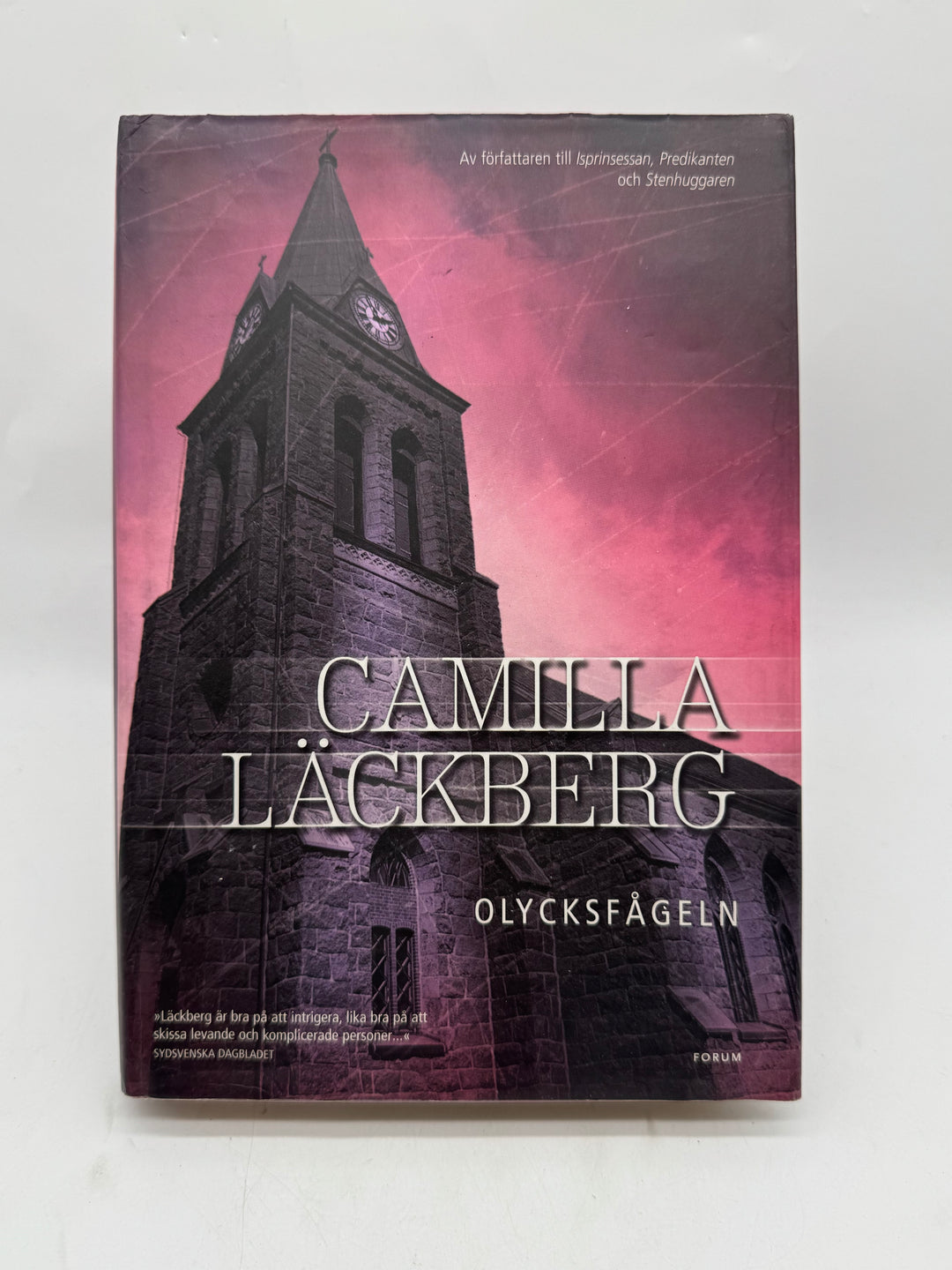 Camilla Läckberg Olycksfågeln inbunden kriminalroman