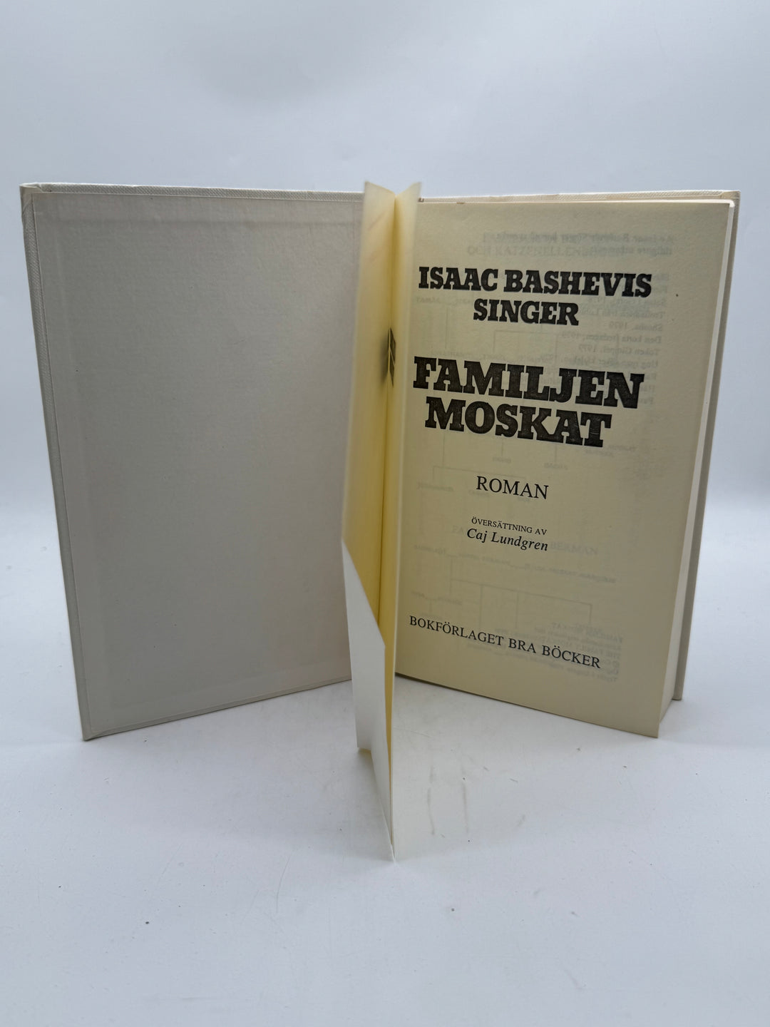 Familjen Moskat inbunden roman retroklassiker