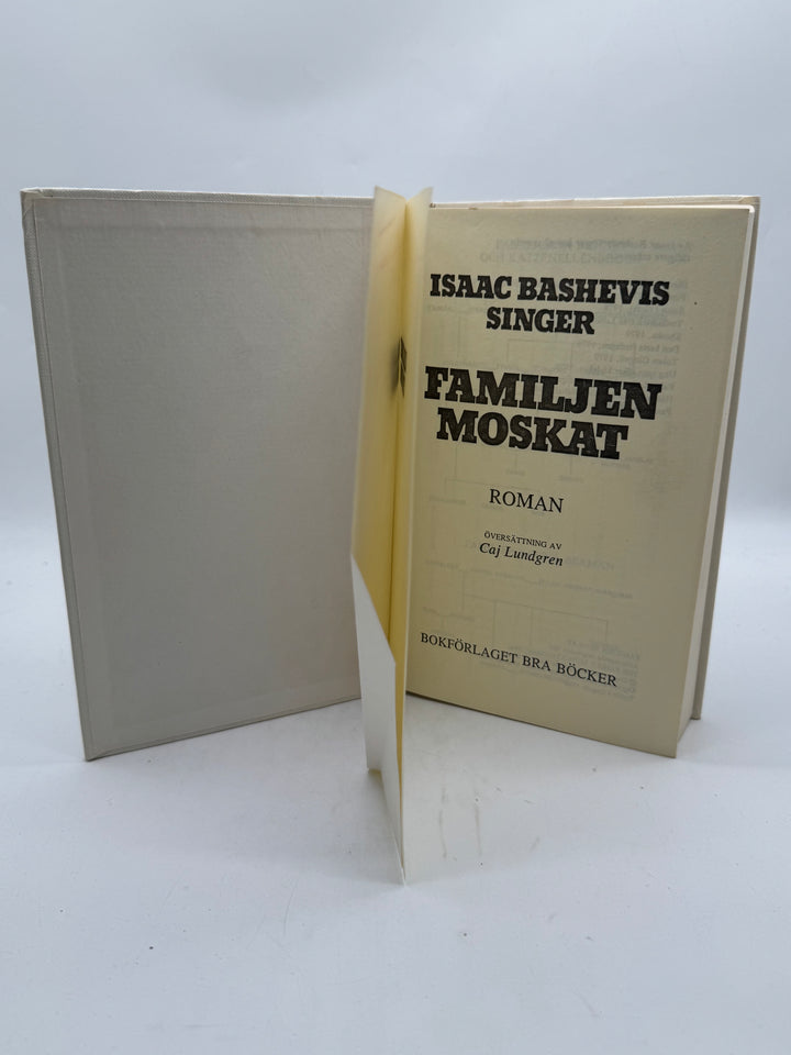 Familjen Moskat inbunden roman retroklassiker