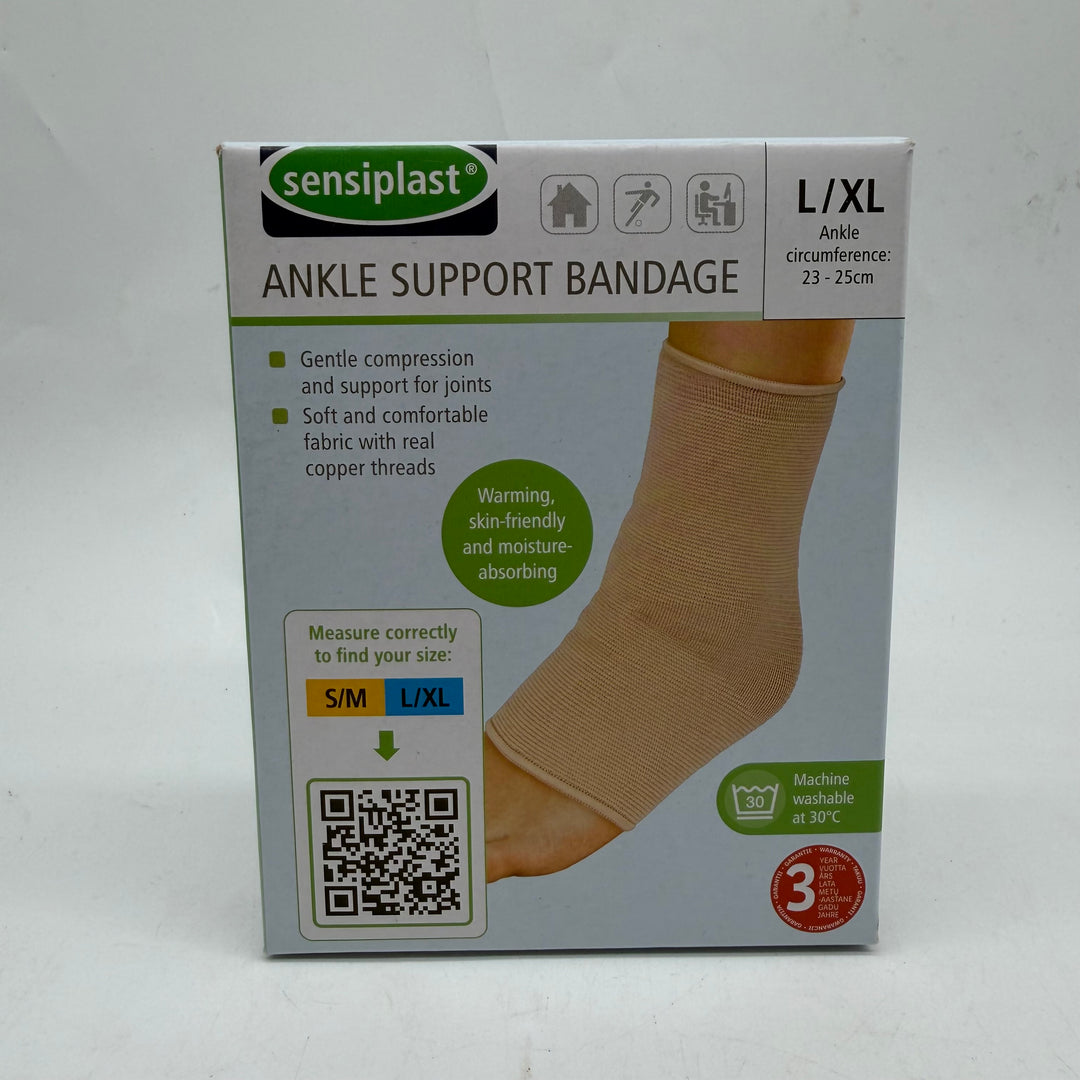 Sensiplast Ankelstöd med Koppartråd Begagnad