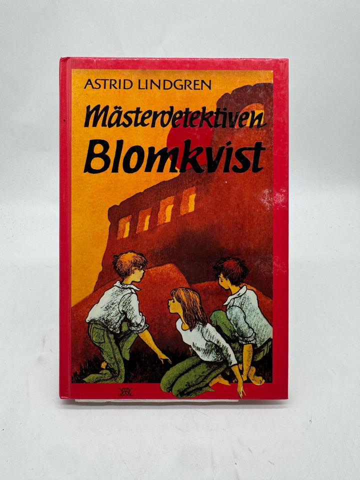 Mästerdetektiven Blomkvist inbunden Astrid Lindgren bok